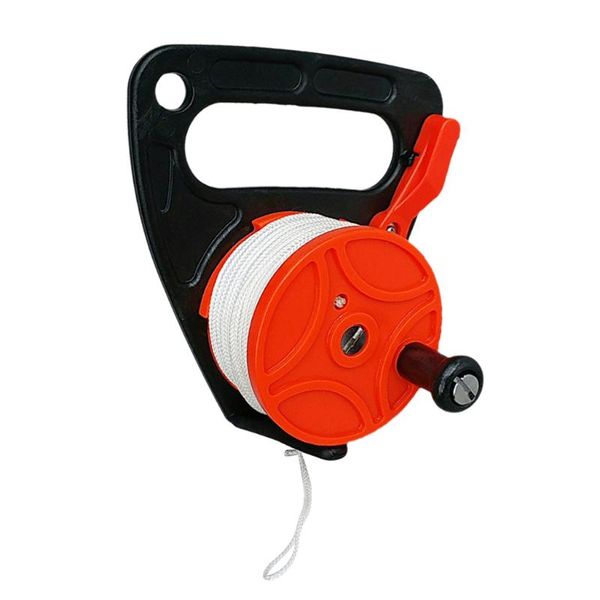 pool & accessories heavy duty orange plastic scuba diving multi purpose wreck cave dive reel with handle and 150ft nylon line, thumb ser
pool & accessories heavy duty orange plastic scuba diving multi purpose wreck cave dive reel with handle and 150ft nylon line, thumb ser