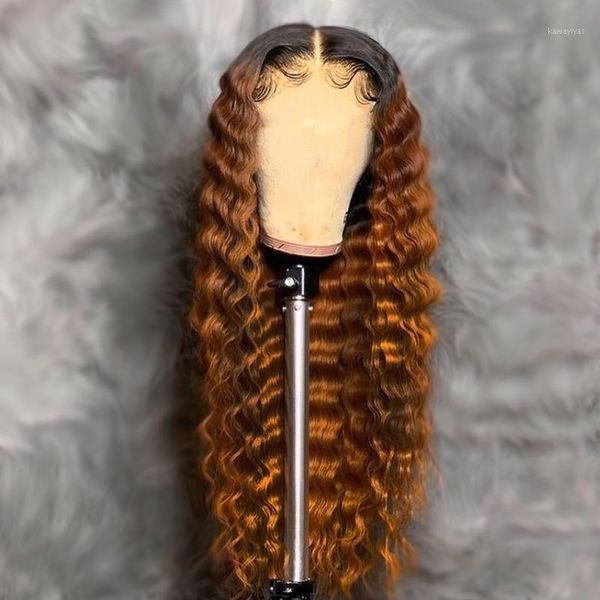 colored ombre human hair wig 2x6 natural deep curly lace closure wigs for black women remy brazilian1, Black;brown
colored ombre human hair wig 2x6 natural deep curly lace closure wigs for black women remy brazilian1, Black;brown