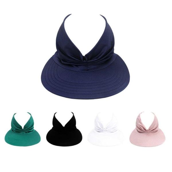 outdoor hats women beach sun visor hat fashion anti-ultraviolet elastic hollow casual caps cap, Black;white
outdoor hats women beach sun visor hat fashion anti-ultraviolet elastic hollow casual caps cap, Black;white