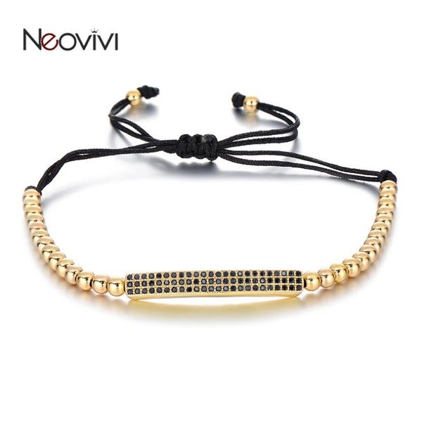 charm bracelets neovivi black white zircon long strip bead for women men diy metal beads link rope string bracelet punk jewelry, Golden;silver
charm bracelets neovivi black white zircon long strip bead for women men diy metal beads link rope string bracelet punk jewelry, Golden;silver