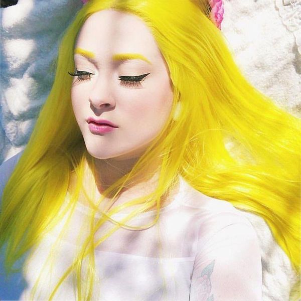 synthetic wigs long wavy cosplay wig yellow heat resistant fiber hair non lace middle part soft, Black
synthetic wigs long wavy cosplay wig yellow heat resistant fiber hair non lace middle part soft, Black