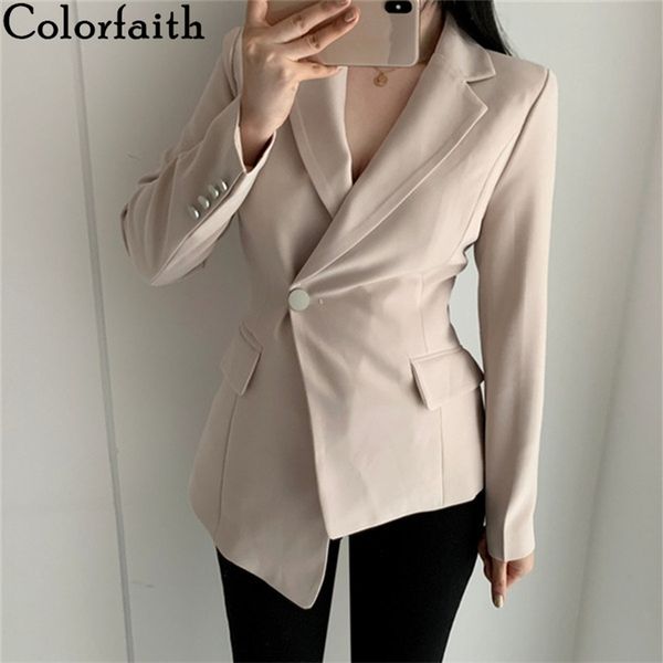 autumn winter women's blazers casual buttons pockets jackets notched vintage irregular wild lady jk1305 210427, White;black
autumn winter women's blazers casual buttons pockets jackets notched vintage irregular wild lady jk1305 210427, White;black