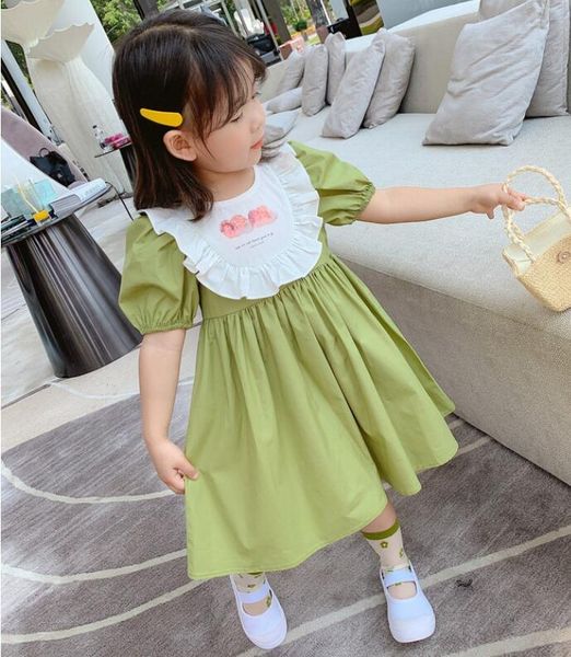retail 2021 summer baby girls green floral dress, princess kids sweet clothing 2-6t girl's dresses, Red;yellow
retail 2021 summer baby girls green floral dress, princess kids sweet clothing 2-6t girl's dresses, Red;yellow