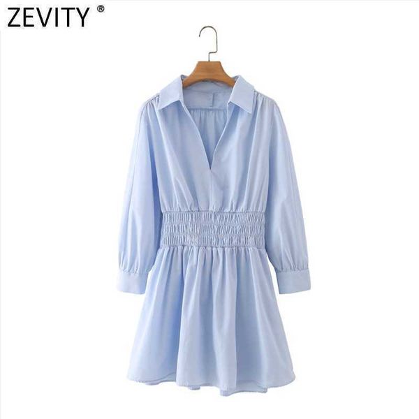 zevity women fashion turn down collar solid elastic waist mini dress female casual slim vestido chic business dresses ds8214 210603, Black;gray
zevity women fashion turn down collar solid elastic waist mini dress female casual slim vestido chic business dresses ds8214 210603, Black;gray