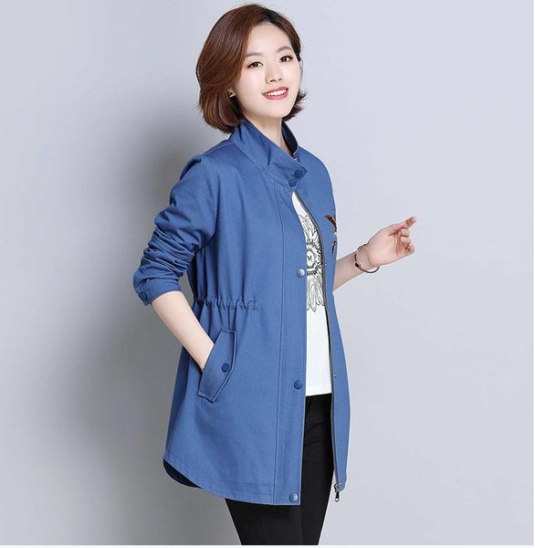 women's trench coats 2021 autumn winter coat embroidery fashion women t553, Tan;black
women's trench coats 2021 autumn winter coat embroidery fashion women t553, Tan;black