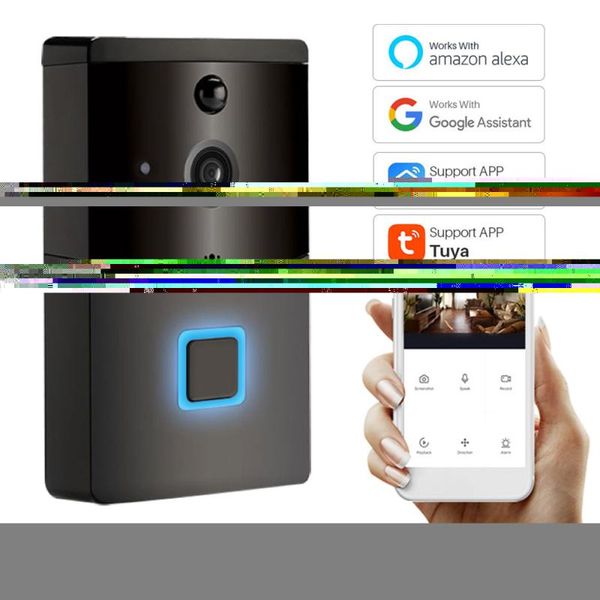 doorbells wireless smart doorbell two way video talk wifi door bell visual intercom home remote camera support 64gb tf card
doorbells wireless smart doorbell two way video talk wifi door bell visual intercom home remote camera support 64gb tf card