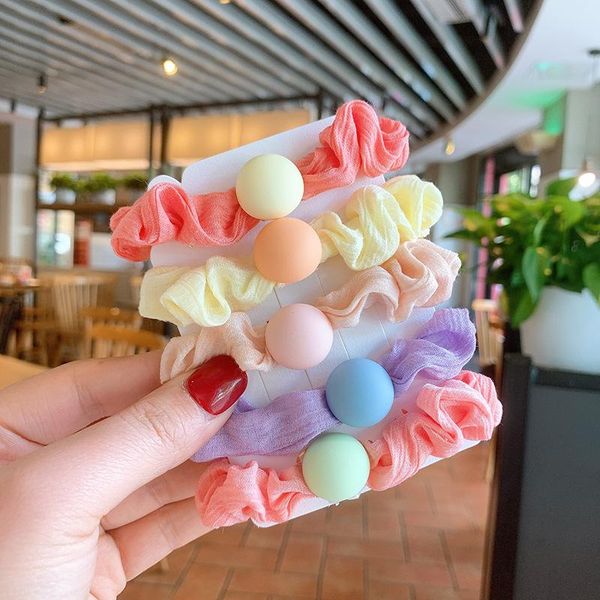 hair accessories girls fabric folds solid color rope candy large intestine ties rubber band for children fashion, Slivery;white
hair accessories girls fabric folds solid color rope candy large intestine ties rubber band for children fashion, Slivery;white