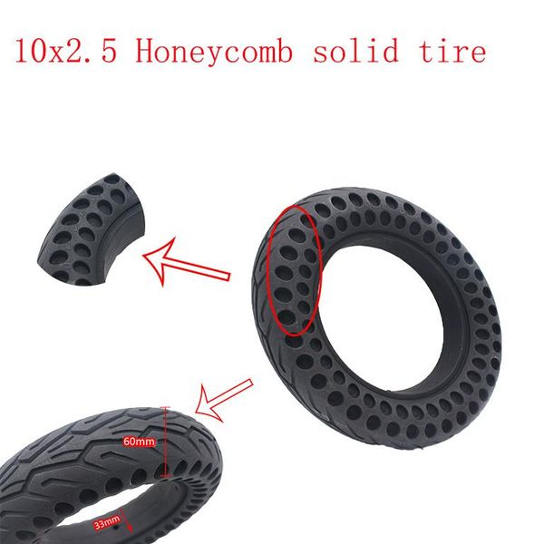 electric scooter 10x2.5-35-3 inflatable honeycomb solid tire motorcycle wheels & tires
electric scooter 10x2.5-35-3 inflatable honeycomb solid tire motorcycle wheels & tires