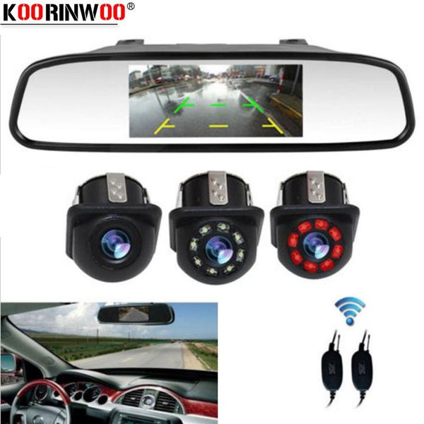 car rear view cameras& parking sensors koorinwoo 2.4g wireless module camera night vision with monitor mirror digital screen tft system
car rear view cameras& parking sensors koorinwoo 2.4g wireless module camera night vision with monitor mirror digital screen tft system