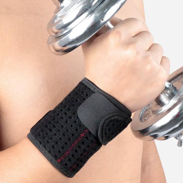 wrist support gym sport wristbands weight lifting fitness straps wraps arthritis band belt, Black;red
wrist support gym sport wristbands weight lifting fitness straps wraps arthritis band belt, Black;red