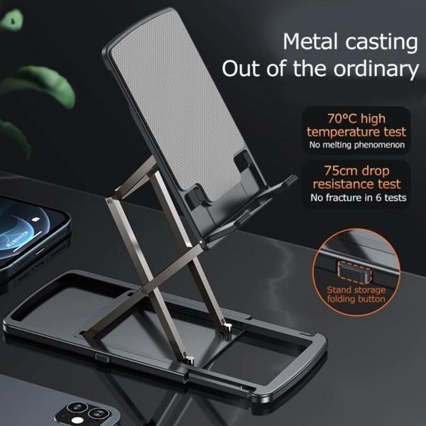 cell phone mounts & holders 7-speed foldable desk mobile holder universial aluminum alloy lifting folding bracket for all tablets and phones
cell phone mounts & holders 7-speed foldable desk mobile holder universial aluminum alloy lifting folding bracket for all tablets and phones