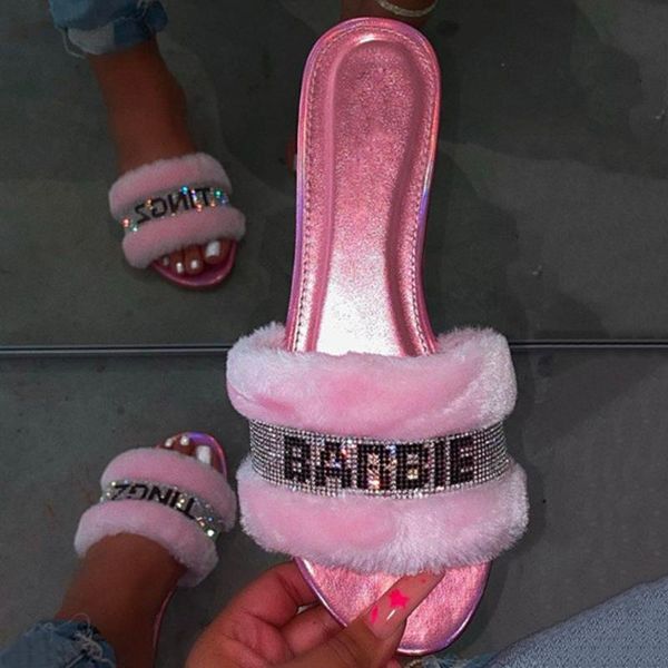 slippers fashion women furry fur slides home color flip flops fluffy plush house shoes female cute winter warm slipper, Black
slippers fashion women furry fur slides home color flip flops fluffy plush house shoes female cute winter warm slipper, Black