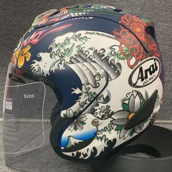 motorcycle helmets design luminous helmet japanese dragon half single visor safety hat women and men summer season ready
motorcycle helmets design luminous helmet japanese dragon half single visor safety hat women and men summer season ready
