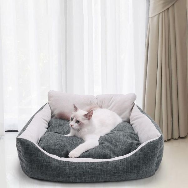 super soft pet sofa bed house warm kennel cushion improved sleep for small medium dogs cats sleeping accessories cat beds & furniture
super soft pet sofa bed house warm kennel cushion improved sleep for small medium dogs cats sleeping accessories cat beds & furniture