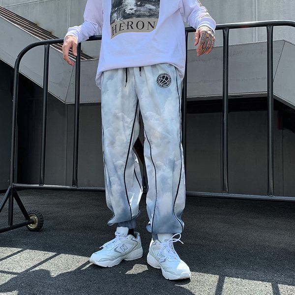 pants fashionable the lovers' sportswear street hip hop running basketball leggings tie dye personalized loose casual spring and summer, Black
pants fashionable the lovers' sportswear street hip hop running basketball leggings tie dye personalized loose casual spring and summer, Black