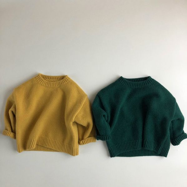 2021 new winter korean style baby boys solid color pullovers sweaters kids clothes casual children knitted sweater, Blue
2021 new winter korean style baby boys solid color pullovers sweaters kids clothes casual children knitted sweater, Blue