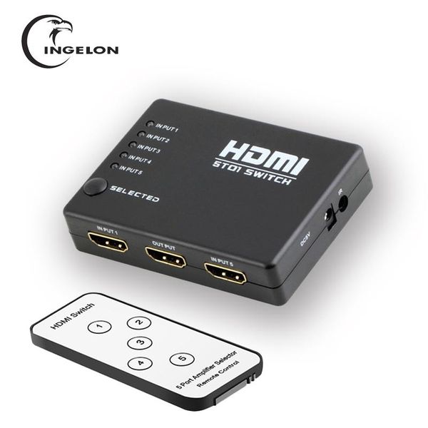 audio cables & connectors splitter switch 5 in 1 hd tv 3 selector 1080p with cr2025 battery remote control for ps4/3 projector
audio cables & connectors splitter switch 5 in 1 hd tv 3 selector 1080p with cr2025 battery remote control for ps4/3 projector
