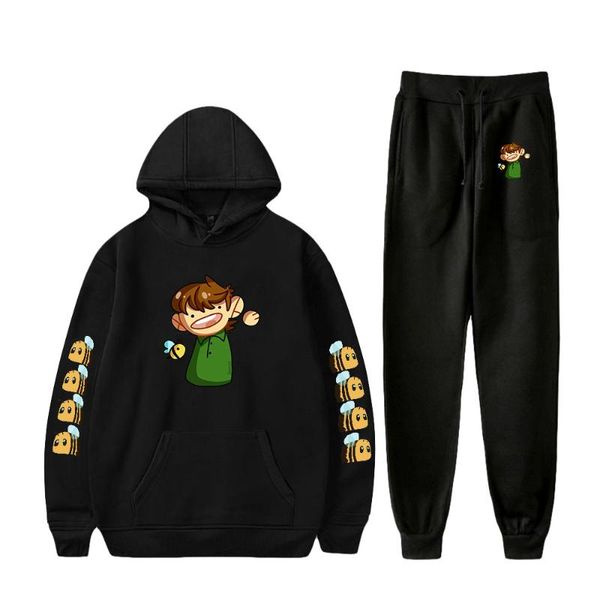 men's tracksuits game blogger tubbo sweatshirt sets sports style 2021 harajuku logo cool hoodies sweatshirts+pants, Gray
men's tracksuits game blogger tubbo sweatshirt sets sports style 2021 harajuku logo cool hoodies sweatshirts+pants, Gray