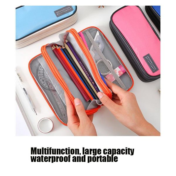 pencil bags type of student stationery case bag portable office simple multi-functional
pencil bags type of student stationery case bag portable office simple multi-functional