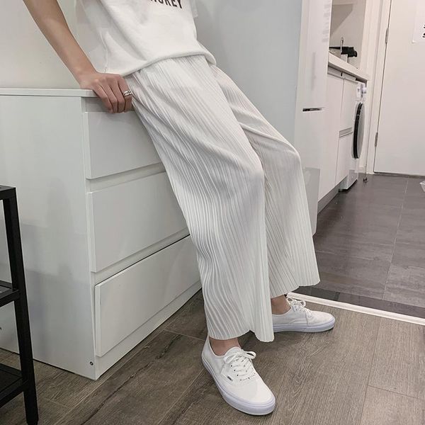 casual ice silk loose pants sports fashion korean mens straight harajuku style elastic waist wide leg stripe men's, Black
casual ice silk loose pants sports fashion korean mens straight harajuku style elastic waist wide leg stripe men's, Black