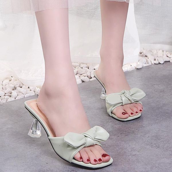 slippers bow clear heels women multicolor open toe slides summer transparent heel sandals outdoor fashion vacation, Black
slippers bow clear heels women multicolor open toe slides summer transparent heel sandals outdoor fashion vacation, Black