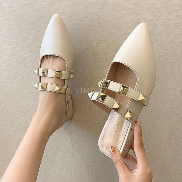 slippers spring summer 2021 ladies temperament fashion pointed non slip sandals outdoor beach zapatillas mujer casa, Black
slippers spring summer 2021 ladies temperament fashion pointed non slip sandals outdoor beach zapatillas mujer casa, Black