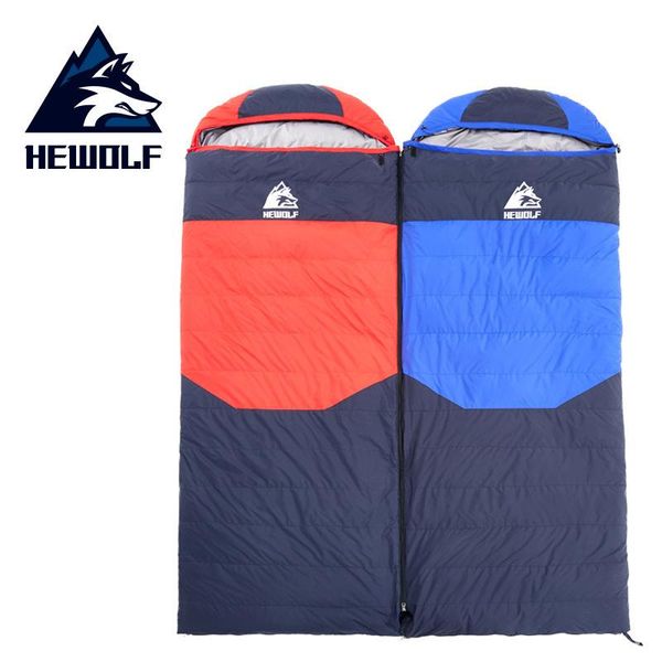 hewolf camping winter sleeping bag envelope duck down thickening splicing winproof warm sleep bags
hewolf camping winter sleeping bag envelope duck down thickening splicing winproof warm sleep bags