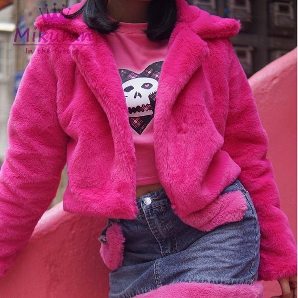 women's jackets japanese harajuku girls winter women jacket fashion plus velvet warm cardigan loose cropped coat fleece female outwear, Black;brown
women's jackets japanese harajuku girls winter women jacket fashion plus velvet warm cardigan loose cropped coat fleece female outwear, Black;brown