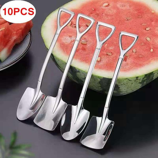 spoons 10 piece coffee spoon cutlery set stainless steel retro iron shovel ice cream scoop creative tea-spoon fashion
spoons 10 piece coffee spoon cutlery set stainless steel retro iron shovel ice cream scoop creative tea-spoon fashion
