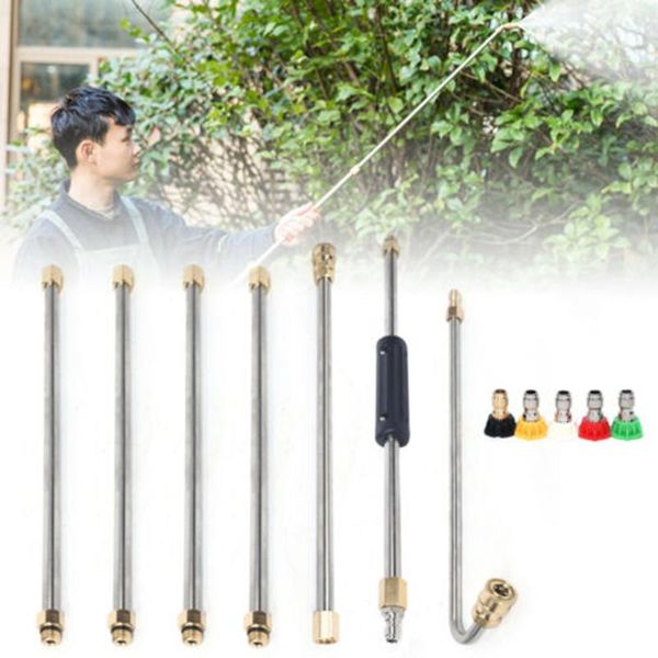 watering equipments gutter clean tool high pressure washer spray straight rod hose water nozzle extension wands 1/4" male thread /1/4&q
watering equipments gutter clean tool high pressure washer spray straight rod hose water nozzle extension wands 1/4" male thread /1/4&q