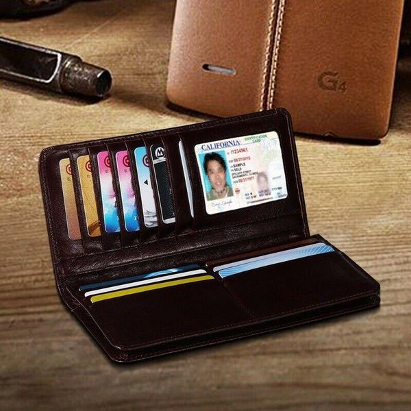 wallets men's bifold cowhide genuine leather card holder wallet purse, Red;black
wallets men's bifold cowhide genuine leather card holder wallet purse, Red;black