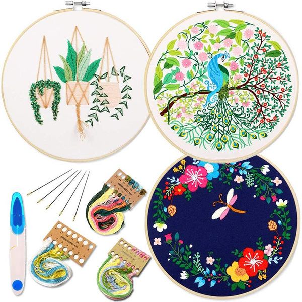 other arts and crafts embroidery starter kit with pattern 3 sets cross stitch flower landscape stitching art needlework craft sewing
other arts and crafts embroidery starter kit with pattern 3 sets cross stitch flower landscape stitching art needlework craft sewing