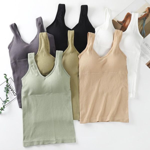 camisoles & tanks chrleisure removable chest pad female fashion solid tank wireless beauty back underwear women, Black;white
camisoles & tanks chrleisure removable chest pad female fashion solid tank wireless beauty back underwear women, Black;white