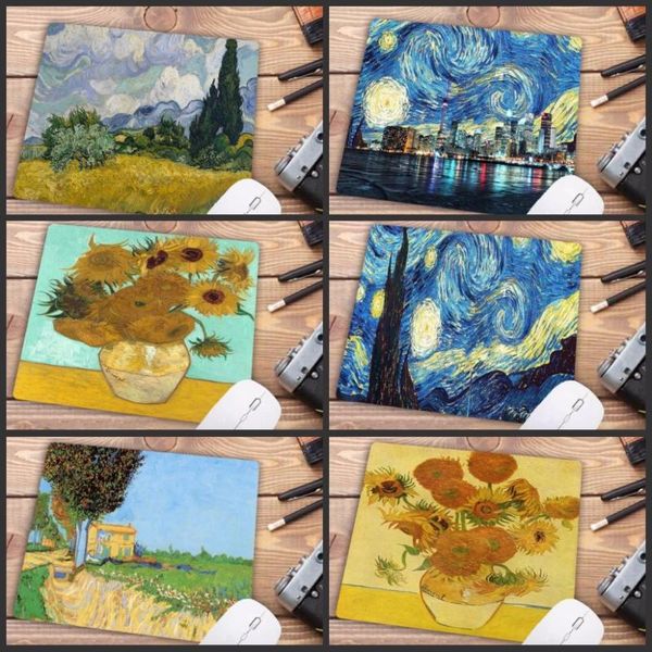 mouse pads & wrist rests big promotion van gogh gamer play mats rubber art flower pad small size 18x22cm gaming mouse-pads for office desk m
mouse pads & wrist rests big promotion van gogh gamer play mats rubber art flower pad small size 18x22cm gaming mouse-pads for office desk m