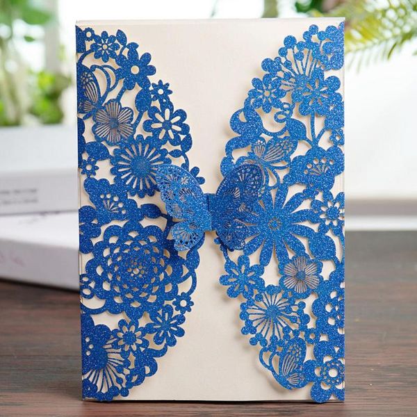 greeting cards 20pcs wishamde glitter royal blue laser cut wedding invitations card with butterfly lace flower designs for birthday baby sho
greeting cards 20pcs wishamde glitter royal blue laser cut wedding invitations card with butterfly lace flower designs for birthday baby sho
