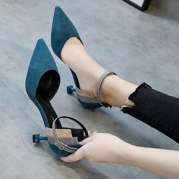 dress shoes elegant pointed toe high heels stiletto women fashion party thin female luxury wedding, Black
dress shoes elegant pointed toe high heels stiletto women fashion party thin female luxury wedding, Black