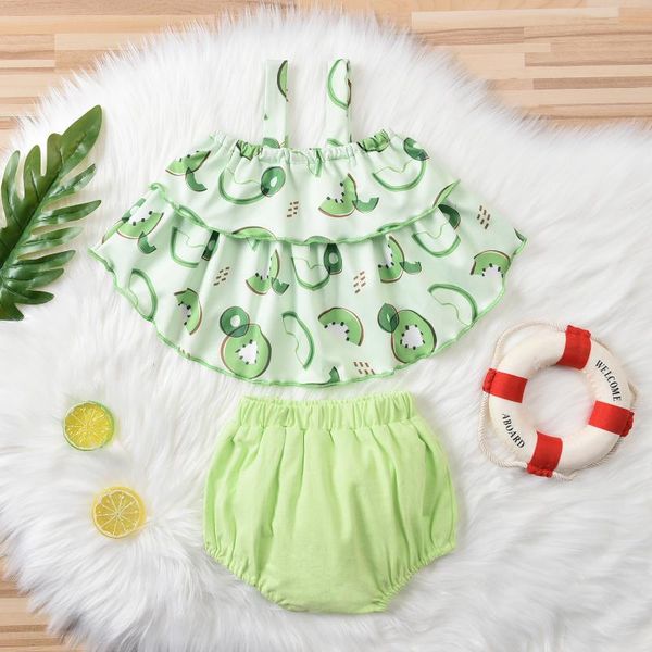 clothing sets baby girls 2pcs summer outfits cartoon print sleeveless ruffle tank + bloomers set, White
clothing sets baby girls 2pcs summer outfits cartoon print sleeveless ruffle tank + bloomers set, White