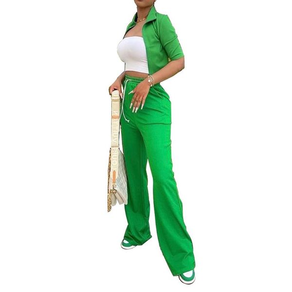 women's two piece pants pure color suit half-sleeved t-shirt elastic waist 2021 summer style female loose and thin trousers fashion two, White
women's two piece pants pure color suit half-sleeved t-shirt elastic waist 2021 summer style female loose and thin trousers fashion two, White