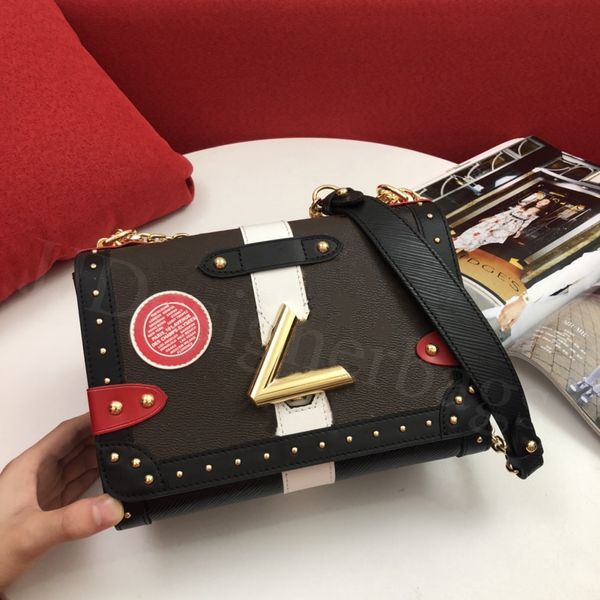 fashion women's genuine leather v lock flap handbag bags black pochette twist shoulder lady crossbody bag 50286
fashion women's genuine leather v lock flap handbag bags black pochette twist shoulder lady crossbody bag 50286