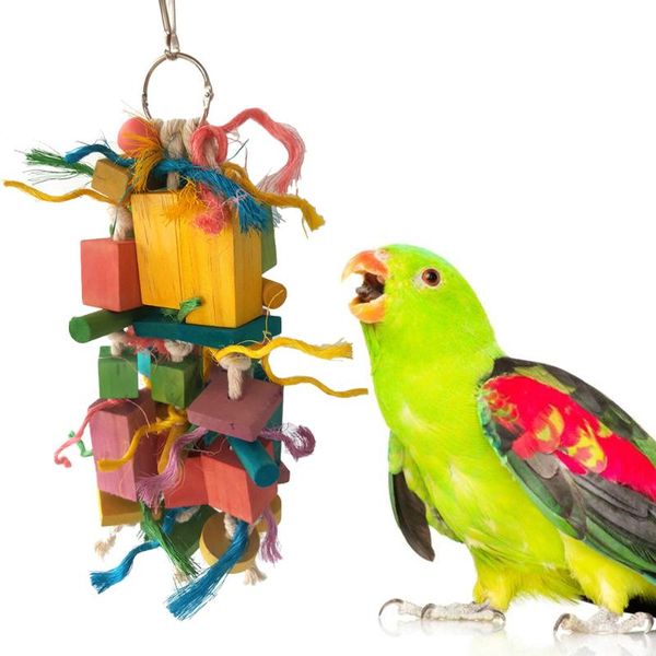 other bird supplies wood colorful parrot toys funny pet chew toy hanging swing cage for parrots 10x30cm
other bird supplies wood colorful parrot toys funny pet chew toy hanging swing cage for parrots 10x30cm