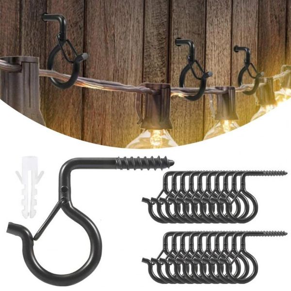 hooks & rails 20pcs/set ceiling screw hook q-shaped widely applied convenient q-hanger light buckle for garden
hooks & rails 20pcs/set ceiling screw hook q-shaped widely applied convenient q-hanger light buckle for garden