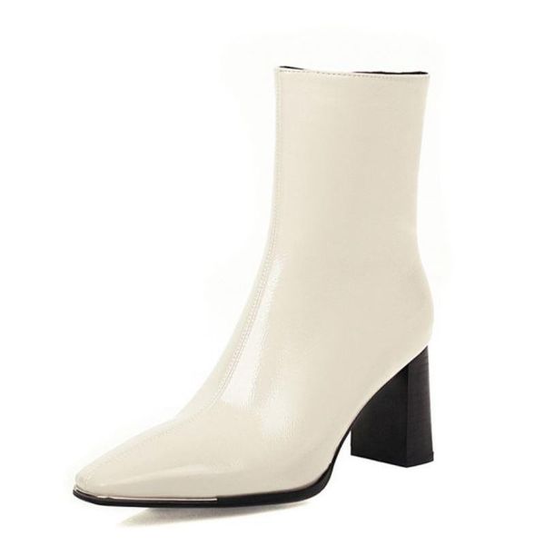 boots fanyuan arrival ankle square toe zipper thick high heel women shoes solid color outdoor ladies footwear size 34-48, Black
boots fanyuan arrival ankle square toe zipper thick high heel women shoes solid color outdoor ladies footwear size 34-48, Black