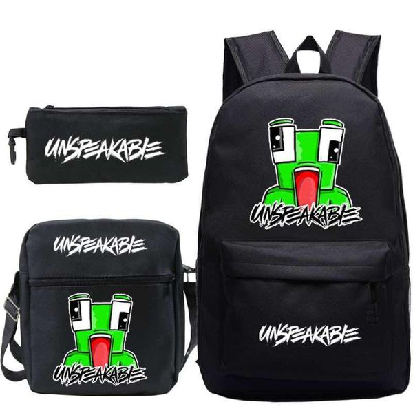 backpack large capacity unspeakable for boys girls school bags men women 3 pcs/set book men's rucksack knapsack
backpack large capacity unspeakable for boys girls school bags men women 3 pcs/set book men's rucksack knapsack