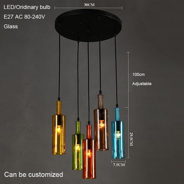 pendant lamps vintage creative beer bottle glass light led e27 with 5 colors loft hanging lamp for bar kitchen restaurant bedroom shop
pendant lamps vintage creative beer bottle glass light led e27 with 5 colors loft hanging lamp for bar kitchen restaurant bedroom shop