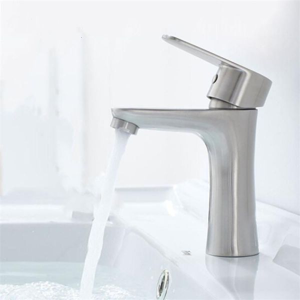 arrival basin faucet bathroom sink single lever nickel water mixer taps deck mounted stainless steel faucets
arrival basin faucet bathroom sink single lever nickel water mixer taps deck mounted stainless steel faucets