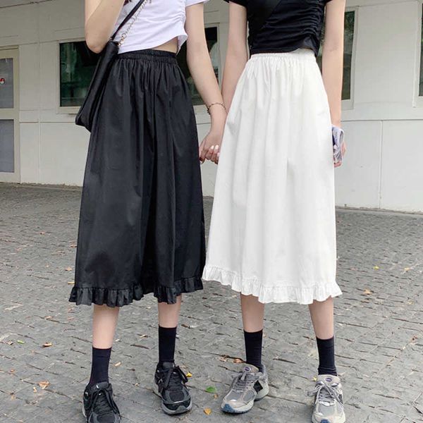 skirts summer long midi women elastic waist a-line black white party skirt loose vintage elegant office solid sweet casual z493 yg
skirts summer long midi women elastic waist a-line black white party skirt loose vintage elegant office solid sweet casual z493 yg