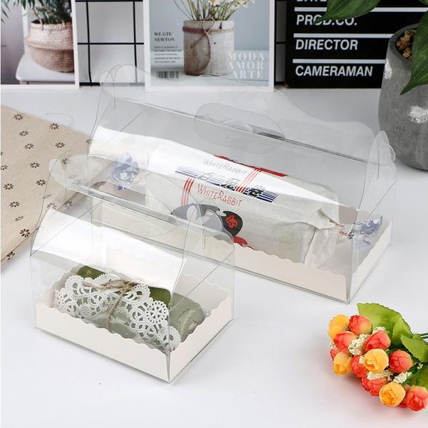 cake boxes transparent plastic portable pastry box birthday party wedding roll packing material baked cookies gift wrap
cake boxes transparent plastic portable pastry box birthday party wedding roll packing material baked cookies gift wrap