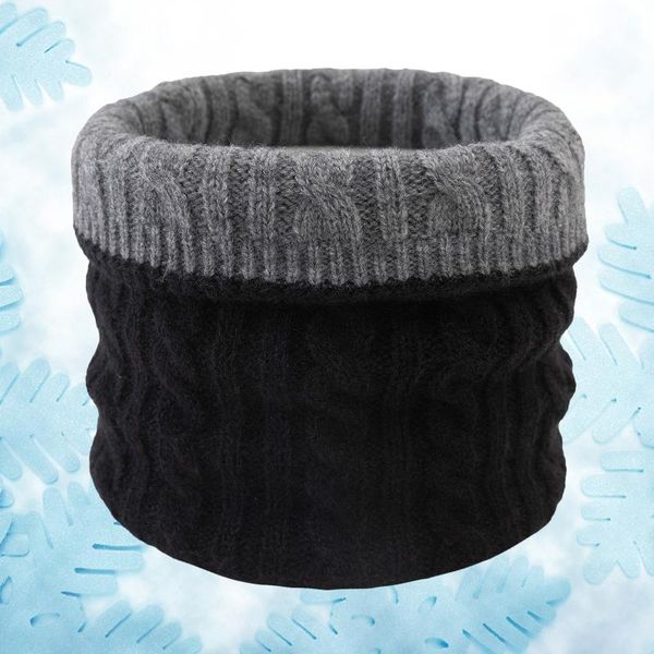 winter neck warmer gaiter cable knitting double sided scarf for cycling skiing camping hiking caps & masks, Black
winter neck warmer gaiter cable knitting double sided scarf for cycling skiing camping hiking caps & masks, Black