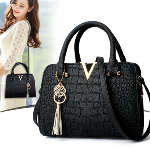 evening bags fashion women handbags tassel pu leather totes bag handle embroidery shoulder lady simple style crocodile pattern
evening bags fashion women handbags tassel pu leather totes bag handle embroidery shoulder lady simple style crocodile pattern