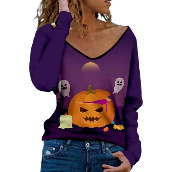 women's blouses & shirts women v-neck tee blouse casual fashion bat print halloween tunic pullover lady autunm winter, White
women's blouses & shirts women v-neck tee blouse casual fashion bat print halloween tunic pullover lady autunm winter, White